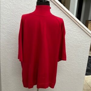 Carlisle Red Turtleneck Sweater (L)